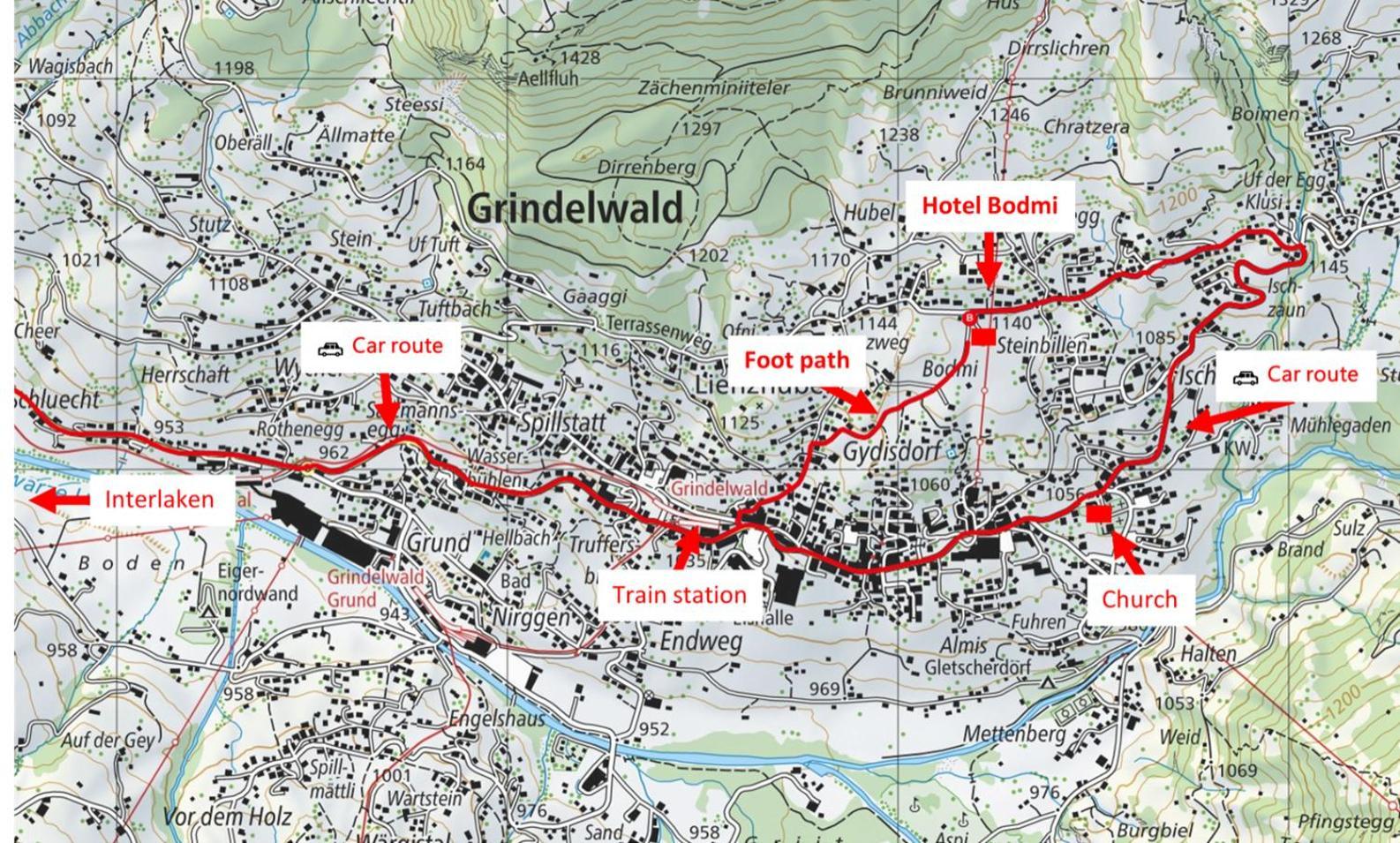 Hotel Bodmi Grindelwald Extérieur photo